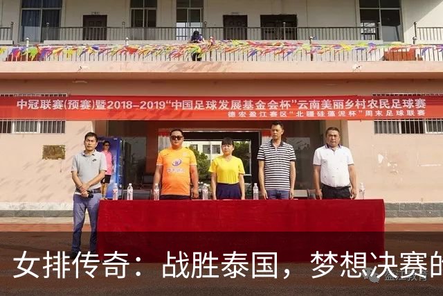 女排传奇：战胜泰国，梦想决赛的盛宴开启！